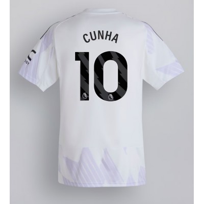 Manchester United Matheus Cunha #10 Gostujuci Dres 2025-26 Kratak Rukav Manchester United Matheus Cunha #10 Gostujuci Dres 2025-26 Kratak Rukav